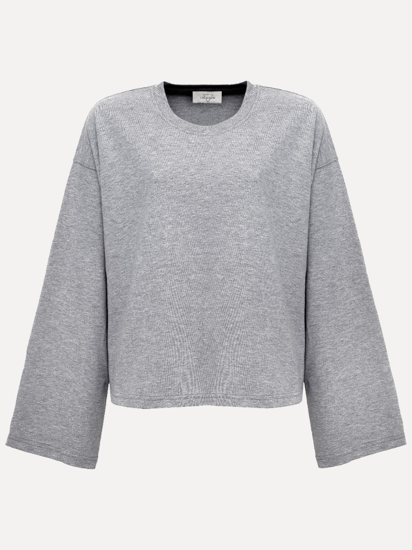 aline longsleeve tshirt grey melange